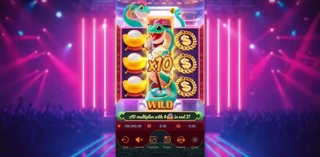 Aproveite os recursos especiais de Fortune Snake: bônus e muito mais